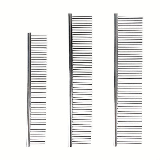 Pet Stainless Hair Removal Straight Comb Undercoat Hair Removal Comb