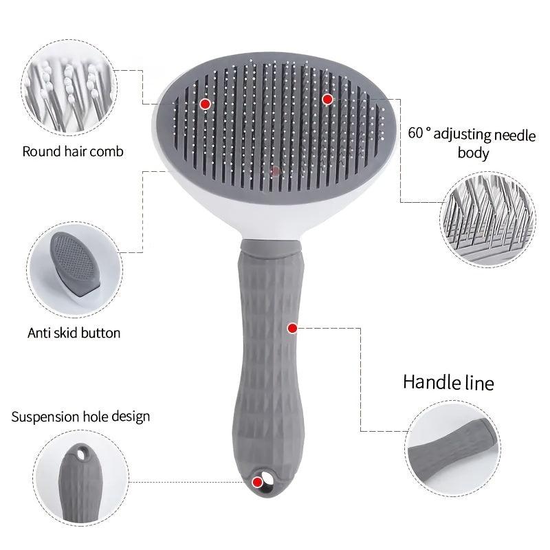 Pet Comb Stainless Steel Needle Comb Dog And Cat Hair Removal
