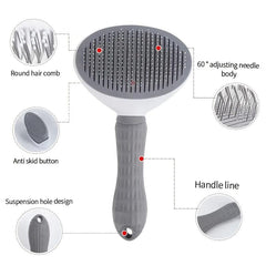 Pet Comb Stainless Steel Needle Comb Dog And Cat Hair Removal