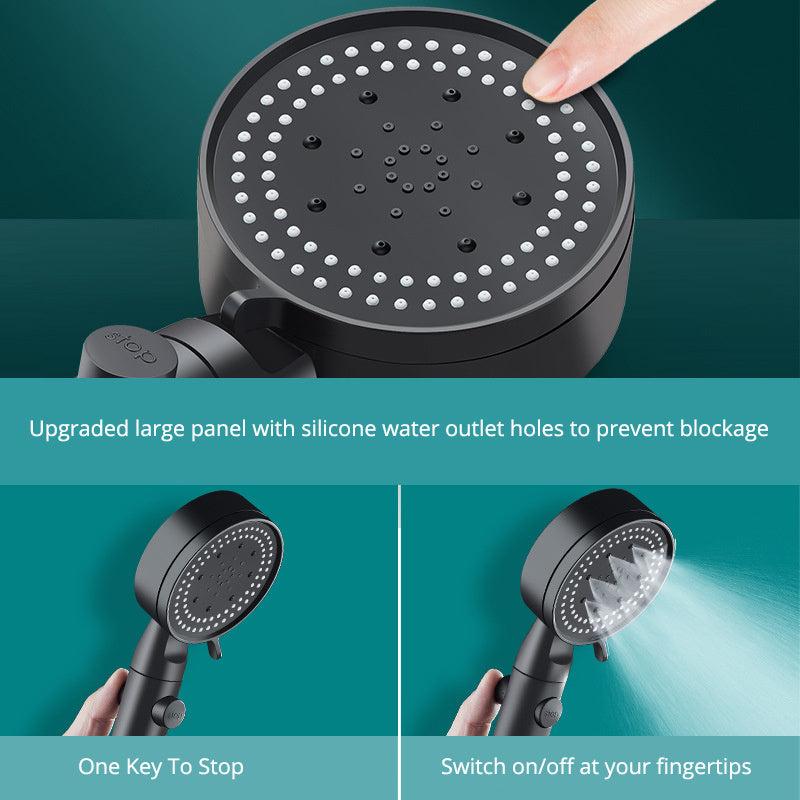 5 Mode Adjustable High Pressure Shower Head