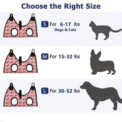 Pet Grooming Hammock & Harness for Dogs & Cats