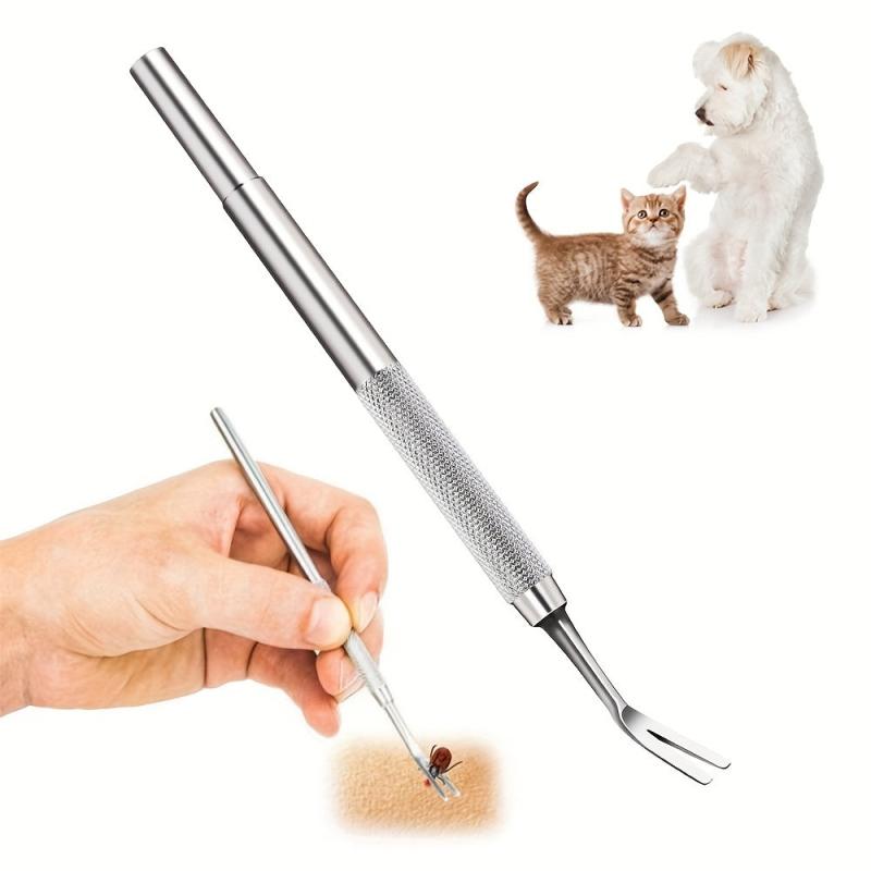 Stainless Steel Dog Tick Remover Hard Tick Extractor Tool