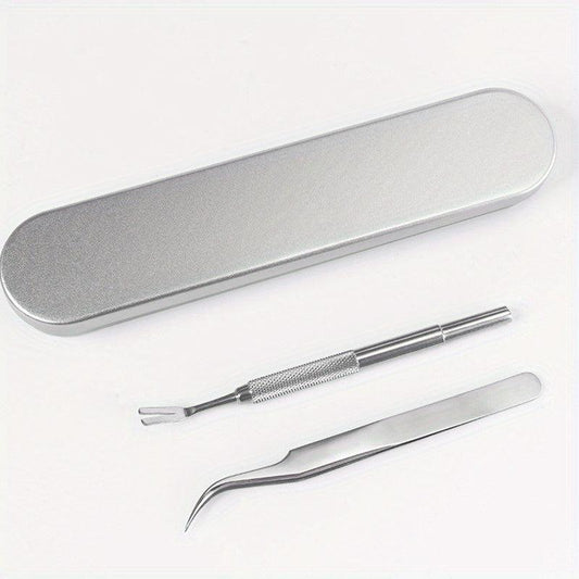 2pcs Tick Flea Remover Tool for Cats and Dogs Safe Tick Flea Removal