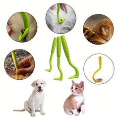 Pet Tick and Flea Remover Hook - Easy & Safe Flea and Tick Removal