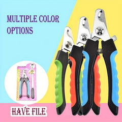Pet Nail Grinder Clipper Scissors for Dog Cat Paws Grooming