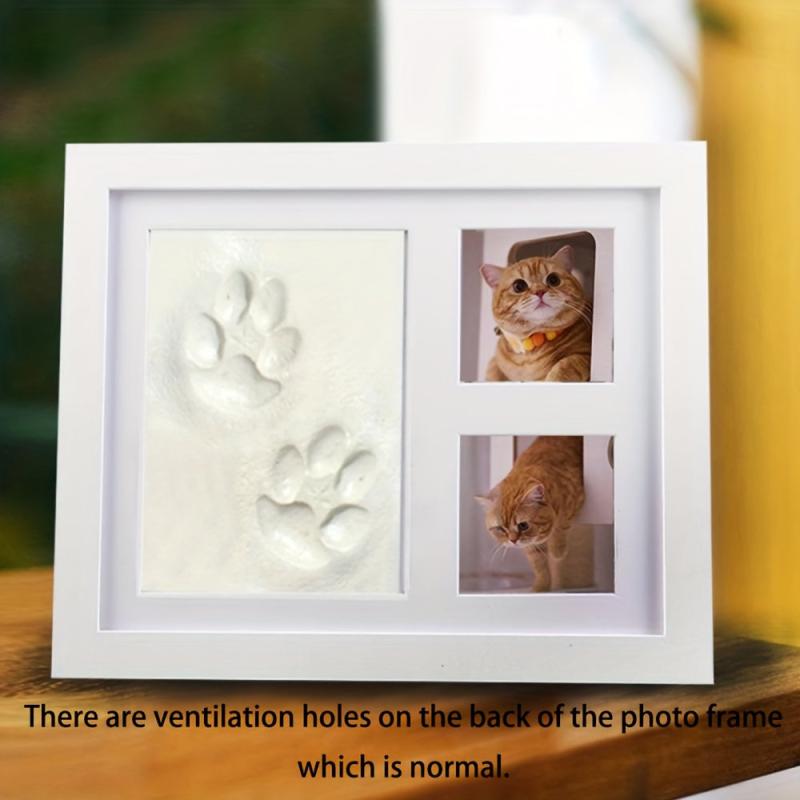 Pet Pawprint Keepsake Kit & Picture Frame