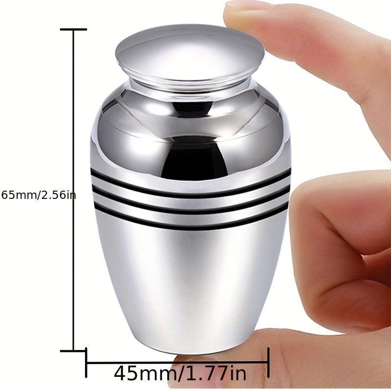 Stainless Steel Pet Urn for Beloved Dog or Cat