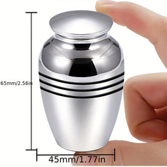 Stainless Steel Pet Urn for Beloved Dog or Cat