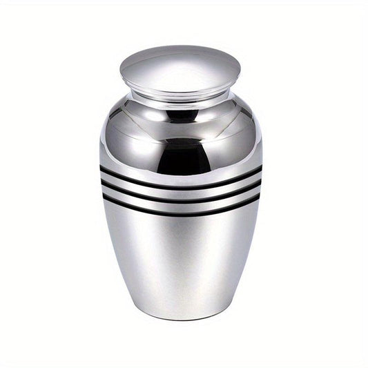 Stainless Steel Pet Urn for Beloved Dog or Cat