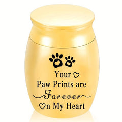 Stainless Steel Pet Cremation Urn For Ashes - Pet Memorial Gift