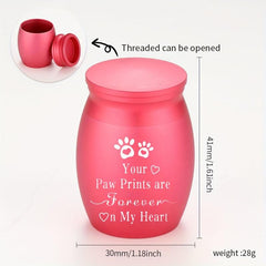 Stainless Steel Pet Cremation Urn For Ashes - Pet Memorial Gift