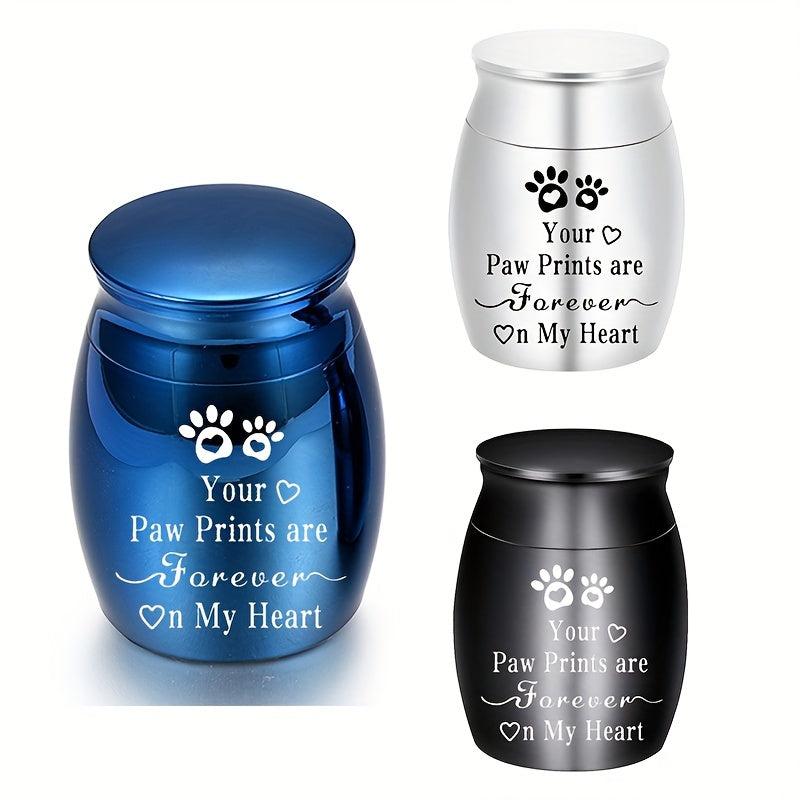 Stainless Steel Pet Cremation Urn For Ashes - Pet Memorial Gift