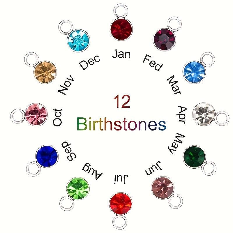 Mind Talks To You Urn Necklace 12 Birthstones Cremation Jewelry