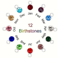 Mind Talks To You Urn Necklace 12 Birthstones Cremation Jewelry