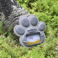 Personalized Pet Memorial Stone & Photo Frame