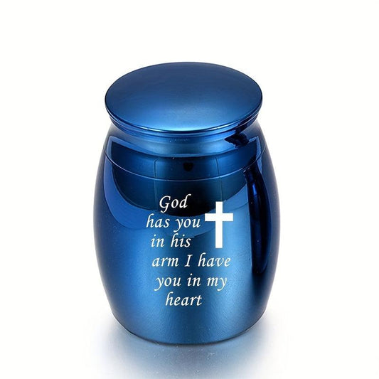 Mini Cremation Urns For Cat/Dog Ashes - Mental Memorial Ashes Holder