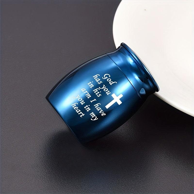 Mini Cremation Urns For Cat/Dog Ashes - Mental Memorial Ashes Holder