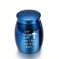 Mini Cremation Urns For Cat/Dog Ashes - Mental Memorial Ashes Holder