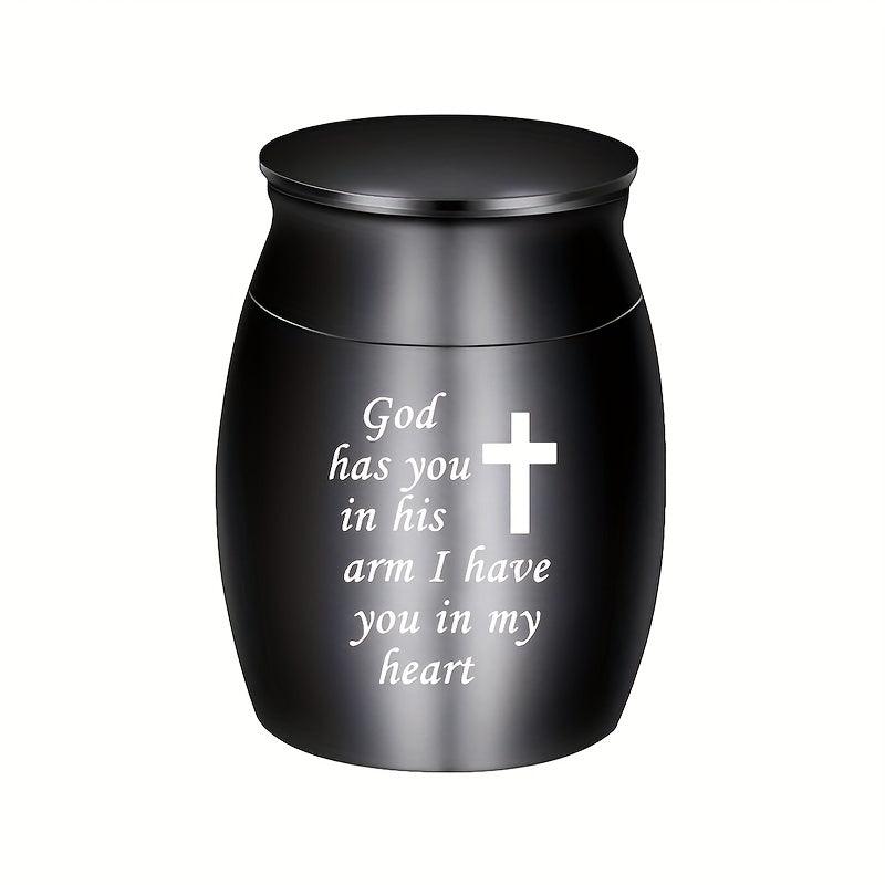 Mini Cremation Urns For Cat/Dog Ashes - Mental Memorial Ashes Holder