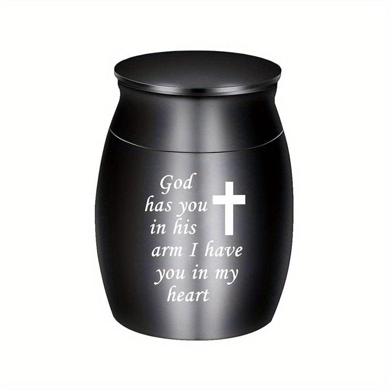 Mini Cremation Urns For Cat/Dog Ashes - Mental Memorial Ashes Holder