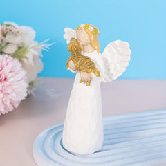 Resin Angel Statue Pet Memorial Supplies Cat Dog Souvenirs