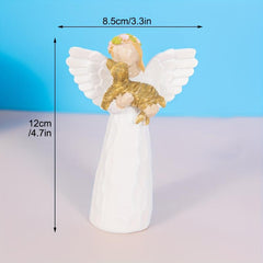 Resin Angel Statue Pet Memorial Supplies Cat Dog Souvenirs