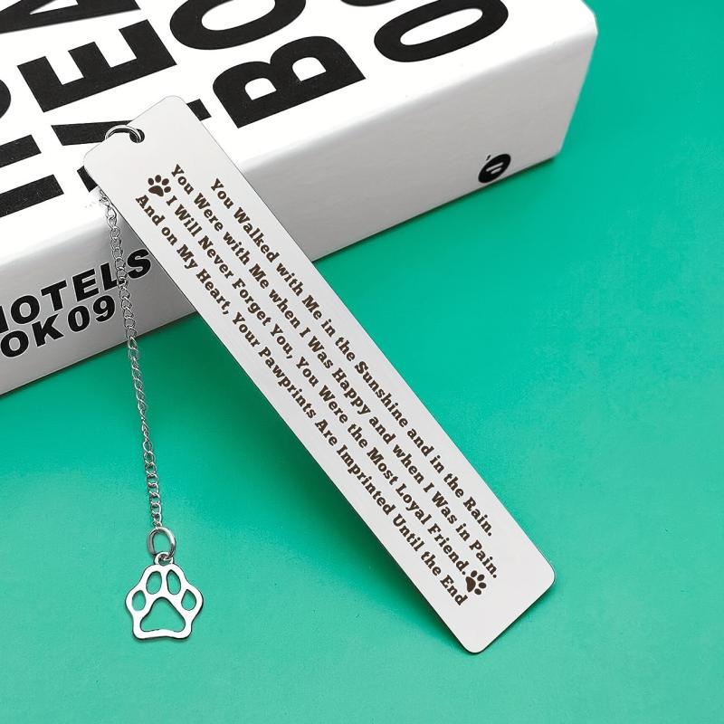 Pet Memorial Bookmark Dog Loss Sympathy Gift Remembrance Bereavement