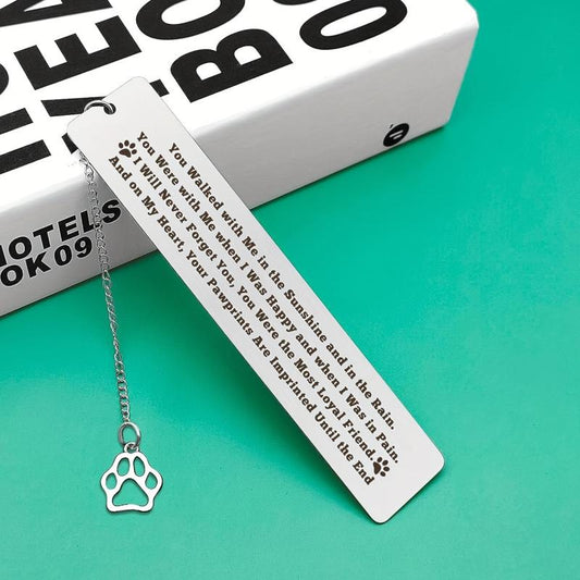 Pet Memorial Bookmark Dog Loss Sympathy Gift Remembrance Bereavement