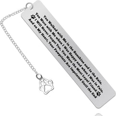 Pet Memorial Bookmark Dog Loss Sympathy Gift Remembrance Bereavement