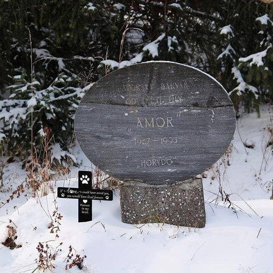 Pet Memorial Garden Cross Stake For Cats And Dogs