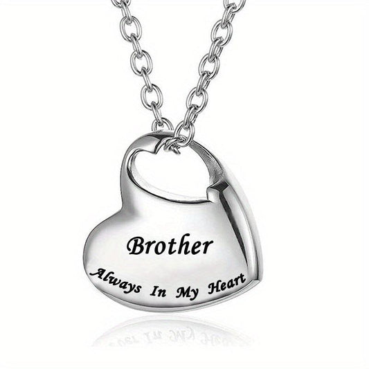 Cat Cremation Urn Necklace Stainless Steel Keepsake Pendant for Pet Ashes