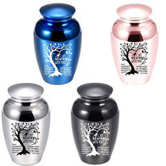 Pet Urn Always By Your Side Stainless Steel Dog Ashes Container
