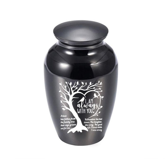 Pet Urn Always By Your Side Stainless Steel Dog Ashes Container