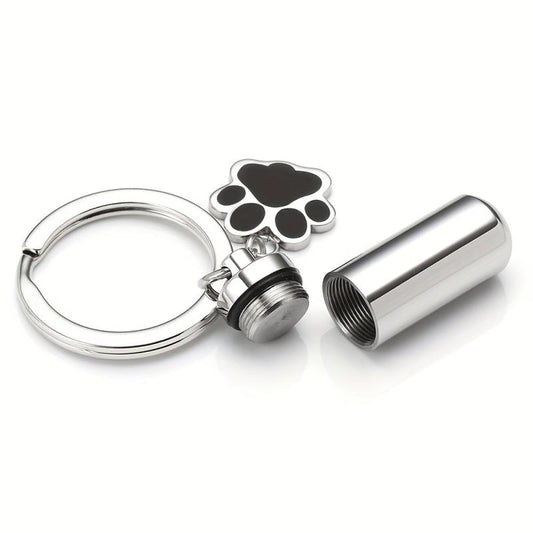 Pet & Human Ashes Cremation Keychain Memorial Keepsake Urn