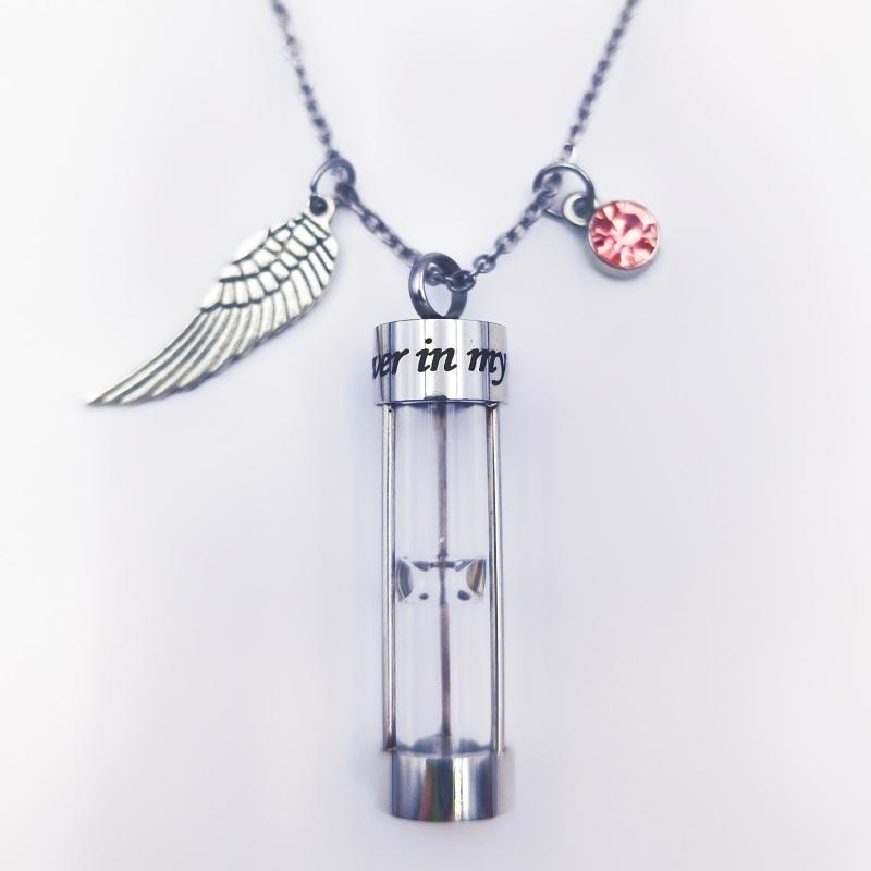 Remembrance Stainless Steel Ashes Jewelry for Pet Urns Memorial Keepsake