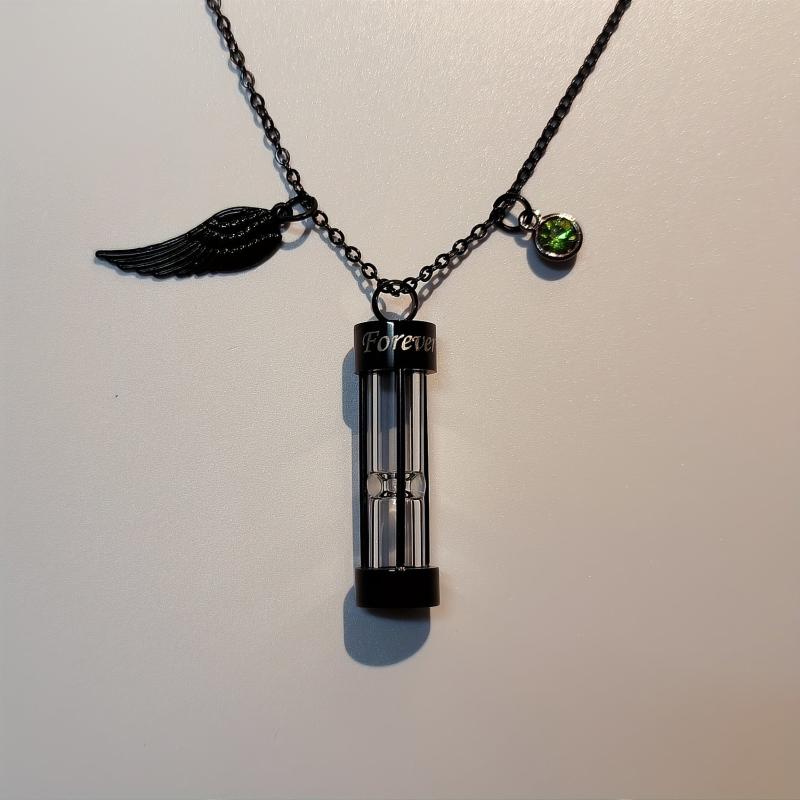 Remembrance Stainless Steel Ashes Jewelry for Pet Urns Memorial Keepsake