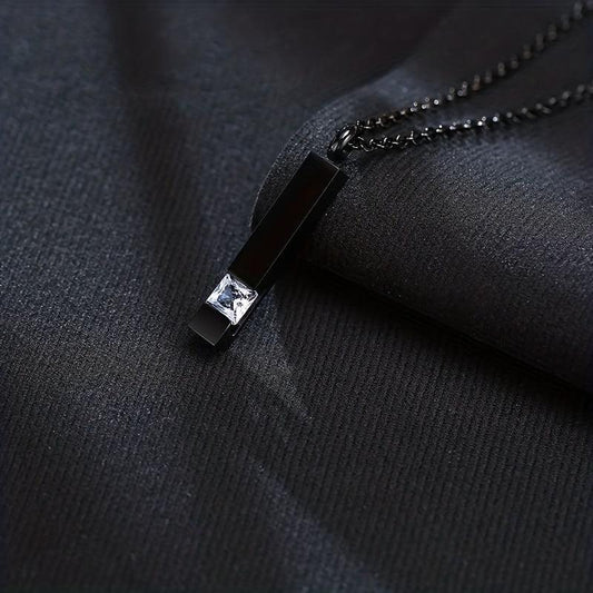 Pet Memorial Necklace Stainless Steel Urn Pendant