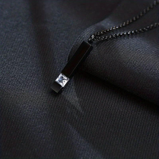 Pet Memorial Necklace Stainless Steel Urn Pendant