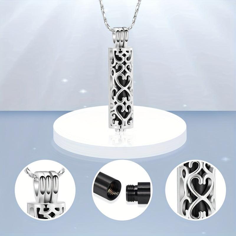 Pet Urn Pendant Perfume Bottle Cremation Necklace