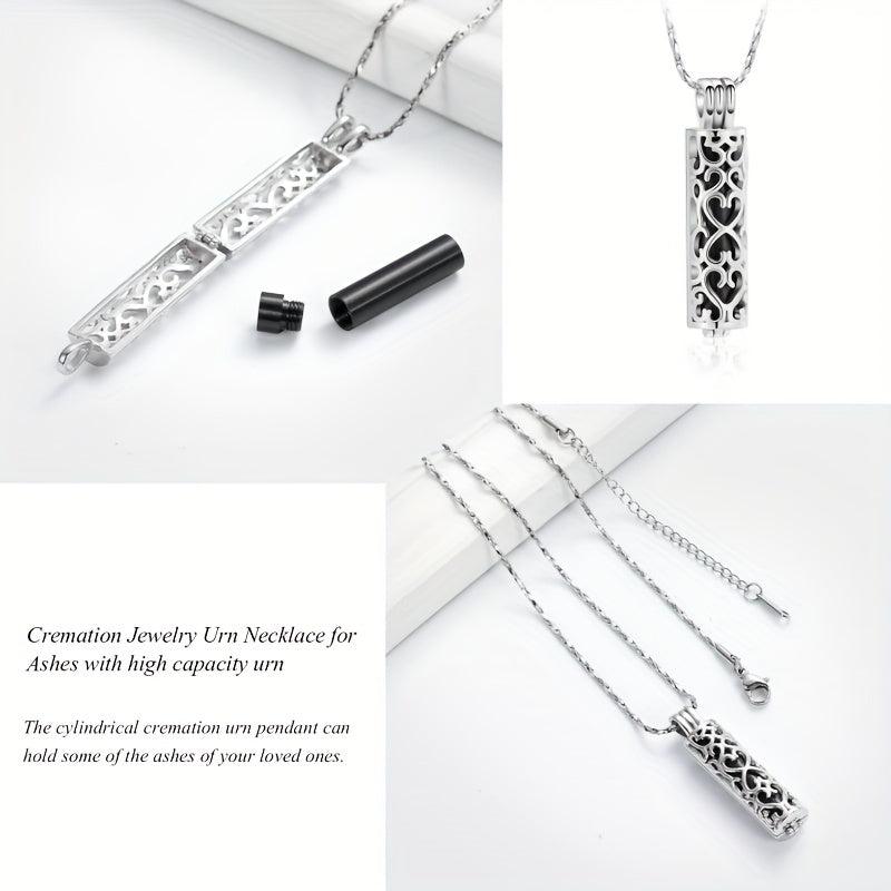 Pet Urn Pendant Perfume Bottle Cremation Necklace
