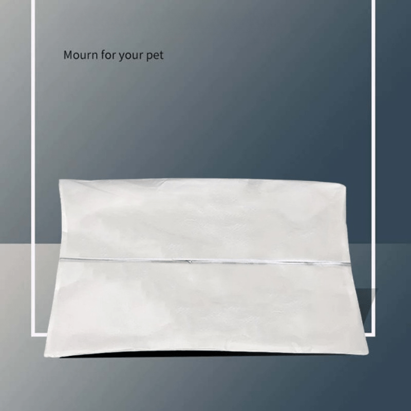 1pc Disposable Pet Body Bag Anti-leakage Waterproof Dog Funeral Bag