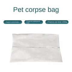 1pc Disposable Pet Body Bag Anti-leakage Waterproof Dog Funeral Bag