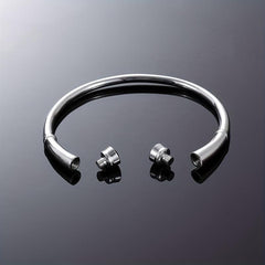 Stainless Steel Cremation Bracelet with Birthstone Keepsake Jewelry