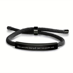 Personalized Stainless Steel Pet Name Bracelet