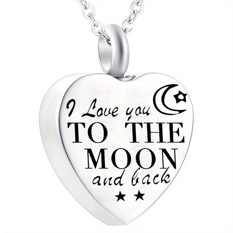 Heart Cremation Urn Necklace for Your Beloved Pet