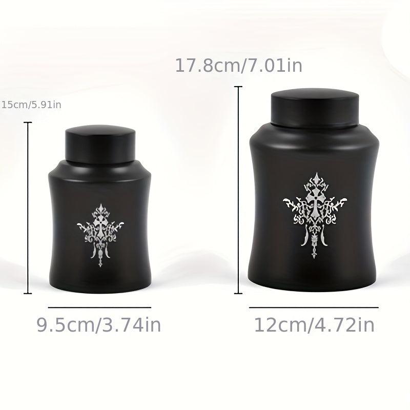 Stainless Steel Pet Urn Dog Ashes Container Memorial Cremation Urns Cats Ashes