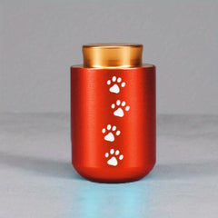 Paw Engraved Pet Urn Dog Keepsake Urns for Ashes