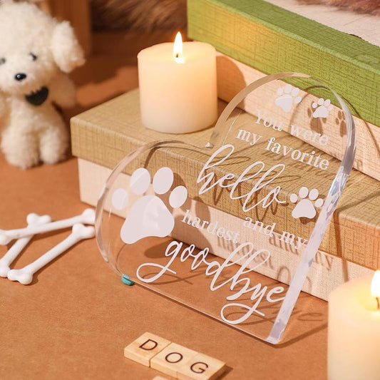 Pet Memorial Gift Loss Of Dog Sympathy Gift Cat Memorial Condolence
