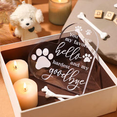 Pet Memorial Gift Loss Of Dog Sympathy Gift Cat Memorial Condolence
