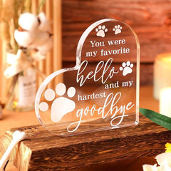 Pet Memorial Gift Loss Of Dog Sympathy Gift Cat Memorial Condolence